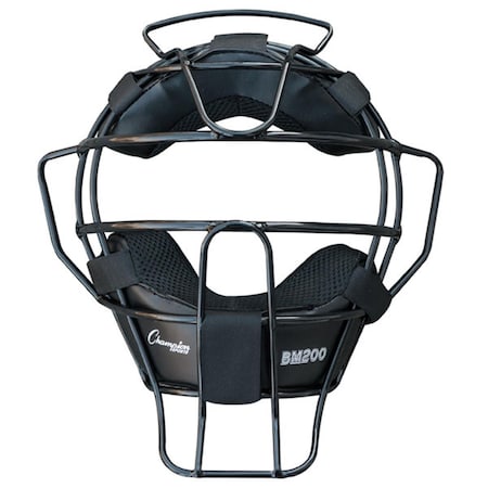 Perfectpitch Umpire Lightweight Umpire Face Mask, Black PE3356967